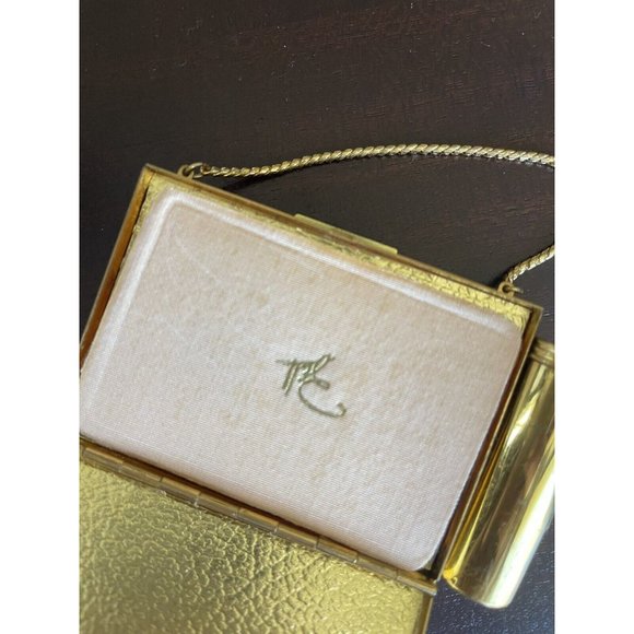 Vintage Zell Fifth Avenue Vanity Carryall Compact Coin & Lipstick Holder - Picture 6 of 9